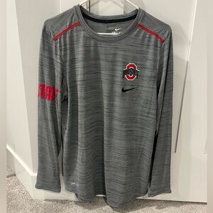 Ohio State Nike Dri Fit Breathe LS small